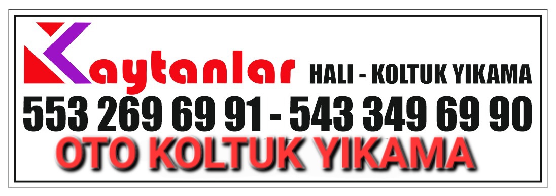 kaytanlar halı koltuk yıkama